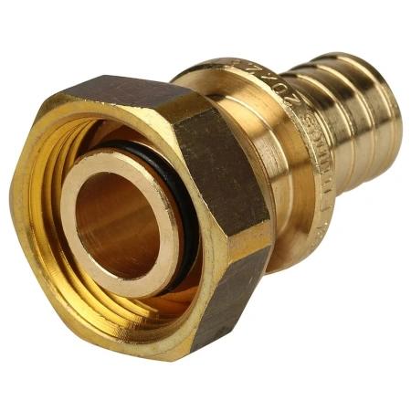 Переходник с накидной гайкой 20 x G 3/4" Евроконус аксиальный STOUT