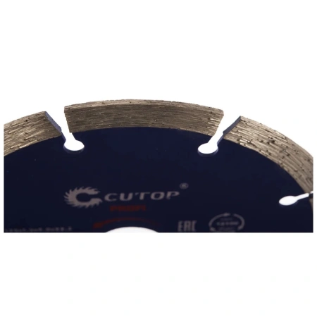 Картинка  Диск алмазный сегмент 125х1,9х22,2мм CUTOP Profi