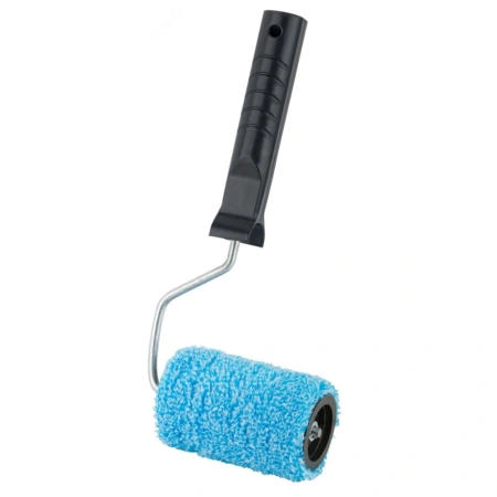 Картинка Валик полиакрил 100 мм ворс 6 мм с бюгелем КУРС