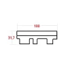 Картинка Гибкая черепица SHINGLAS коллекция Финская Аккорд цвет Коричневый 3 м² в упаковке
