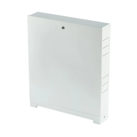 Шкаф коллекторный наружный ШРН-1 450х118х652-715 мм RAL 9016 Белый Wester