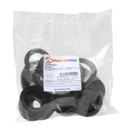 Картинка Прокладка резиновая для воды 1 1/2" MasterProf