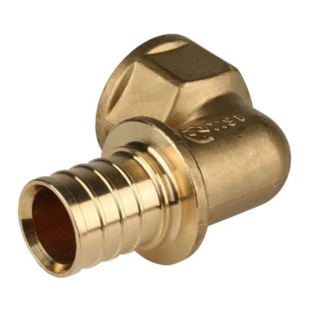 Картинка Уголок ВР 32x1' латунь переходной аксиальный STOUT