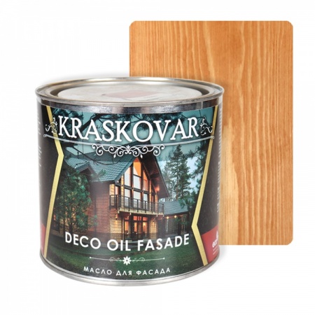 Масло для фасада Kraskovar Deco Oil Fasade 2,2 л Бук
