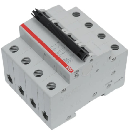 Картинка Автоматический выключатель 4п SH204 С 40А 4,5кА ABB