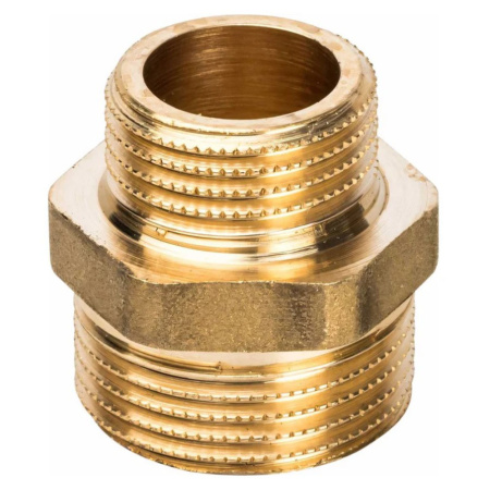 Картинка Бочонок переходной 1/2"х3/8"латунь