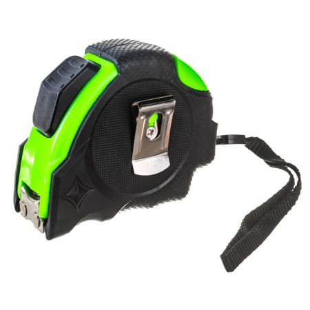 Картинка Рулетка 3 м 19 мм с магнитом автостоп EFFECTA Nylon