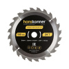 Диск пильный по дереву 190-20/16 24 зуба Hanskonner