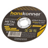 Картинка Диск по металлу 125х1.0х22.23 Hanskonner