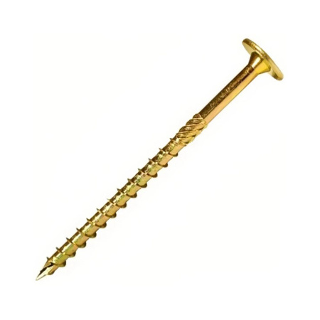 Саморез 6х50 для дерева Желтый