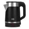 Картинка Чайник HS-1043 на 1.7 л двойной корпус Черный HomeStar