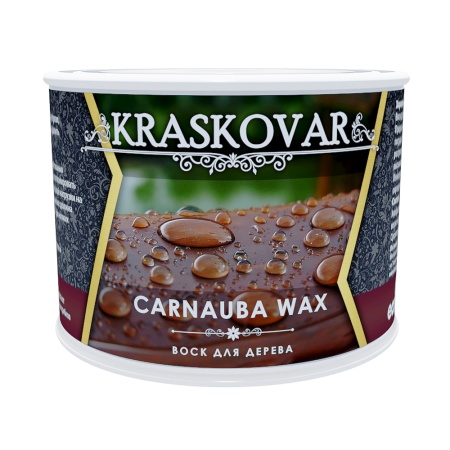 Воск Kraskovar Carnauba Wax для дерева 0,5 л.