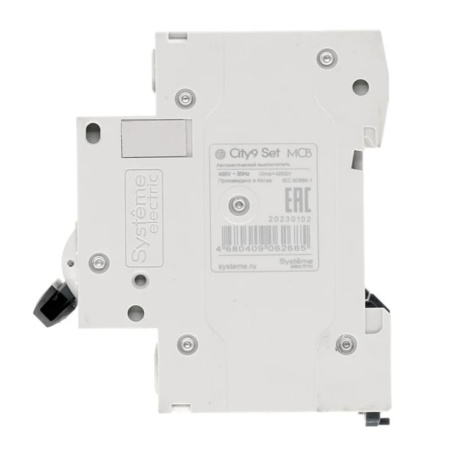 Картинка Выключатель автоматический 4п 50А С 4.5kA 230В City9 Set Systeme Electric