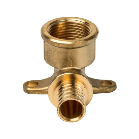 Картинка Уголок ВР 20х3/4' с креплением аксиальный STOUT