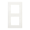 Картинка Рамка двухместная Белая Legrand Etika