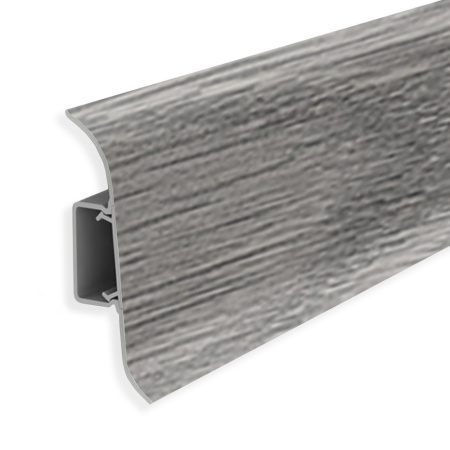 Плинтус К55 Комфорт 2,5 м Дуб пепельный