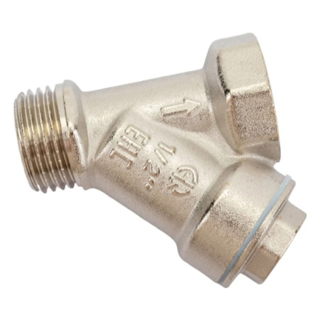 Картинка Фильтр косой латунный сетчатый 1/2' ВН Aqualink