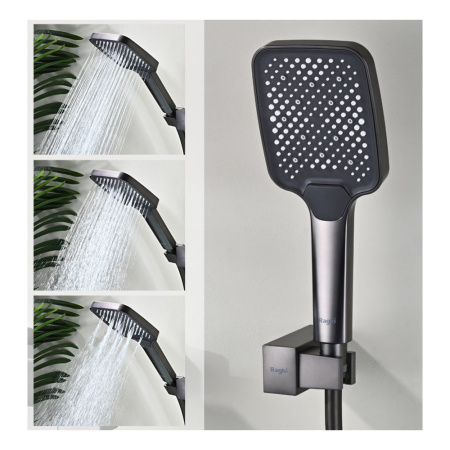 Картинка Смеситель для ванны Графит RAGLO 9R01.30.09