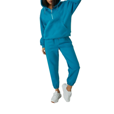 Женский костюм с начесом цвет Темно-зеленый размер 52 W45046N