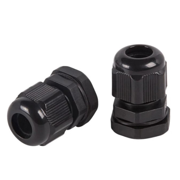 Картинка Ввод кабельный пластиковый PG-16 10-14 мм Черный REXANT