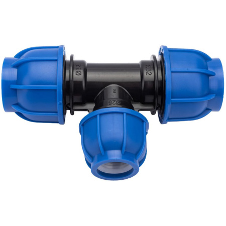 Картинка Тройник переходной ПНД 32х25х32/90 ТПК-АКВА Политэк