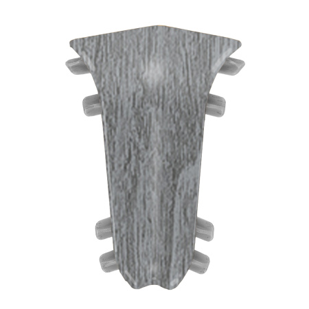 Внутренний угол для плинтуса К55 Комфорт Палисандр серый