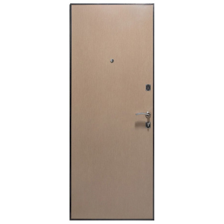 Картинка Дверь ДК-70 Меламин 960х2050 Правая Серебро антик Венге светлый Фурнитура и цилиндр