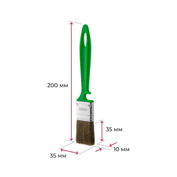 Картинка Набор кистей по дереву 3 шт АКОР