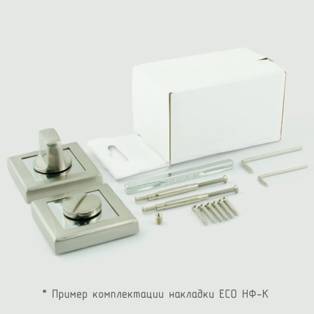 Картинка Накладка под фиксатор ЭКО НФ-К Матовый хром НОРА-М