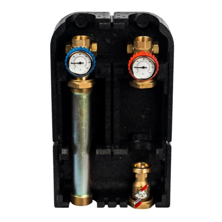 Картинка Группа насосная с прямым контуром 1' без насоса в теплоизоляции STOUT