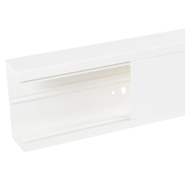 Картинка Кабель-канал 100х50 2 м Магистральный парапетный Белый Legrand METRA