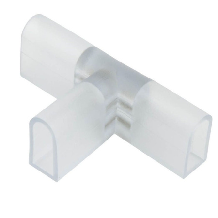 Картинка Соединитель Т-образный UTC-K-32/N21 CLEAR 010 POLYDAG под гибкий НЕОН ULS-N21 два контакта