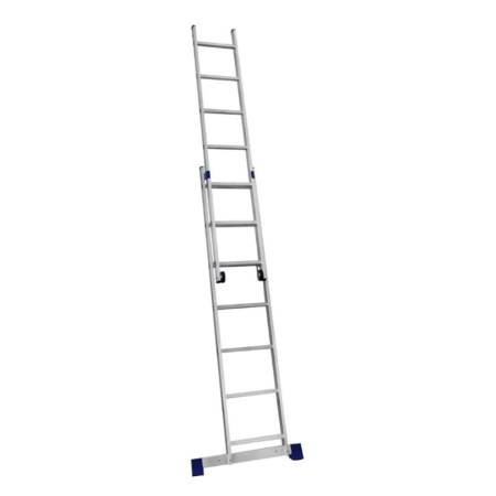 Картинка Лестница-помост алюминиевая 2x6 ступеней 3,1 м 1,68 м Alumet SM 4006