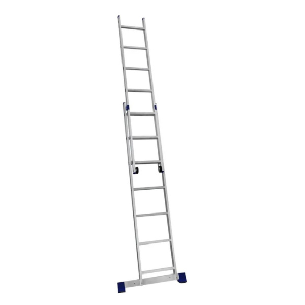 Картинка Лестница-помост алюминиевая 2x6 ступеней 3,1 м 1,68 м Alumet SM 4006