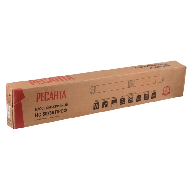 Картинка Насос скважинный Ресанта НС 50/85 77/3/5