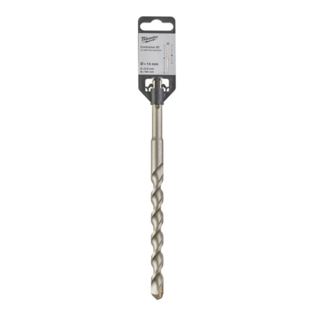 Картинка Бур 14х210 мм SDS-plus 2 грани CONTRACTOR Milwaukee