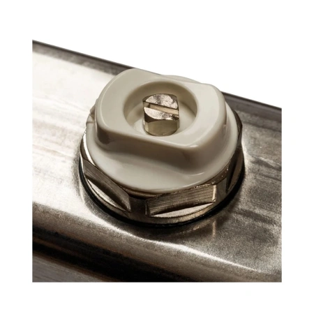 Картинка Коллектор НЕРЖ 4 выхода ручная регулировка клапанов 3/4' НР евроконус STOUT