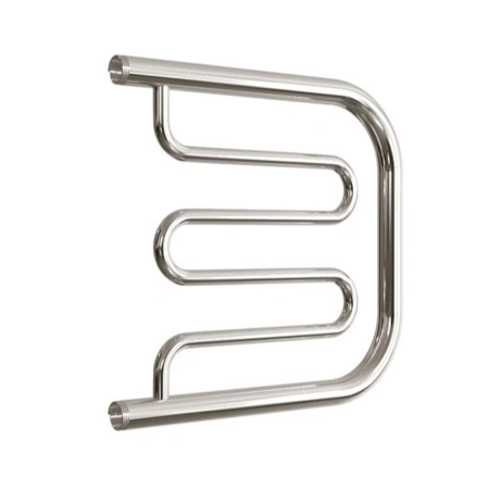 Картинка Полотенцесушитель водяной Тори 1" НР 500х500 Фокстрот хром VALFEX