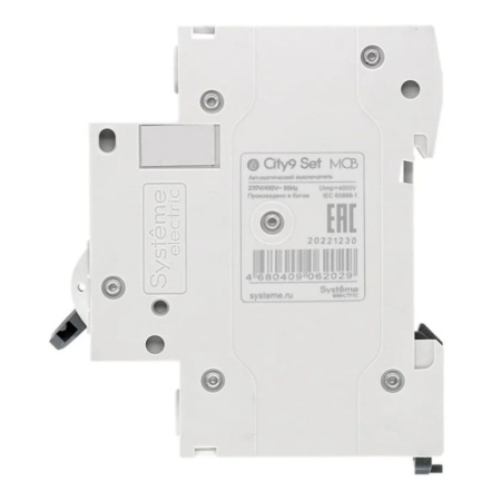Картинка Выключатель автоматический 1п 32А С 4.5kA 230В City9 Set Systeme Electric