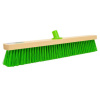 Щетка деревянная 500 мм Зеленая без черенка СИБРТЕХ