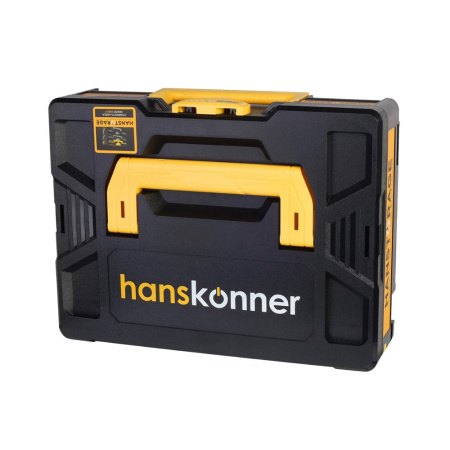 Картинка УШМ Аккумуляторная бесщеточная 18В 125 мм 4Ач ЗУ кейс HS Hanskonner HAG18125BLC