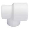Тройник переходной 25х20х20 мм полипропиленовый PPR Белый Valfex