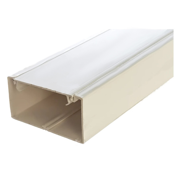 Картинка Кабель-канал 100х50 2 м Магистральный парапетный Белый Legrand METRA