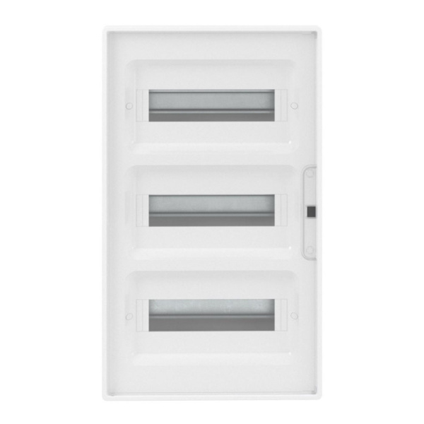 Картинка Корпус пластиковый встраиваемый FRAME ЩРВ-П-36 IP41 прозрачная дверь F36B1WT DKC