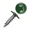 Картинка Саморез с пресс-шайбой 4.2х19 мм острый RAL6005 Зеленый