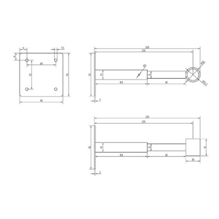 Изображение Кронштейн для расширительного бака 3/4' Красный Теплокс Картинка Кронштейн для расширительного бака 3/4' Красный Теплокс
