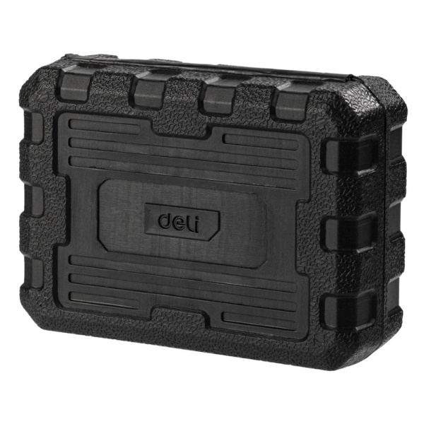 Картинка Набор ударных головок 17х19х21 мм кейс DELI DL2003Q