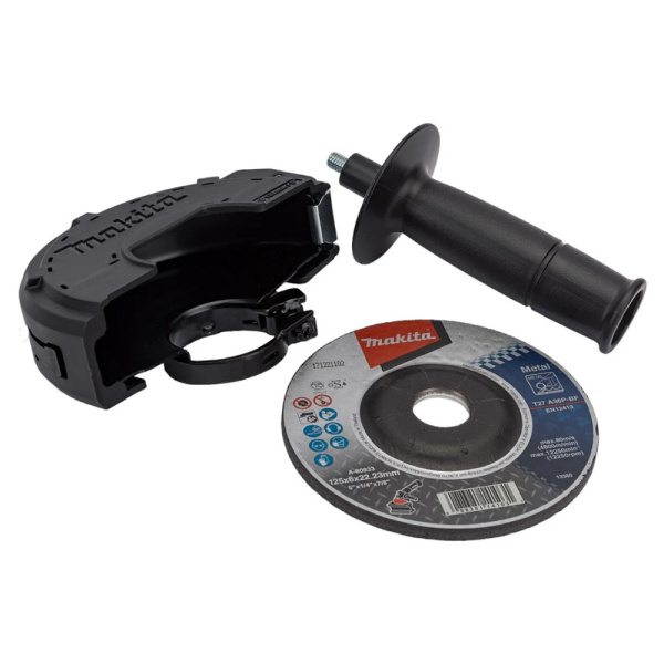 Картинка Угловая шлифмашина 125 мм 840 Вт 11000 об/мин Makita 9558HNR