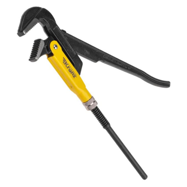 Картинка Ключ трубный рычажный № 1 литой L 300 мм KR-12-5902 KRANZ