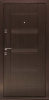 Картинка Дверь комфорт К В 960х2050 мм правая венге с цилиндрическим замком и дверной ручкой